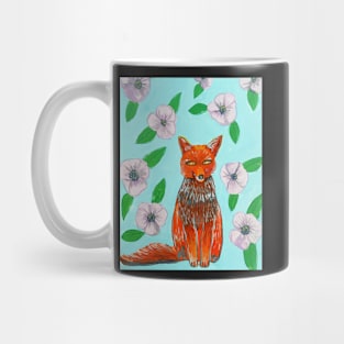 Floral Foxy Mug